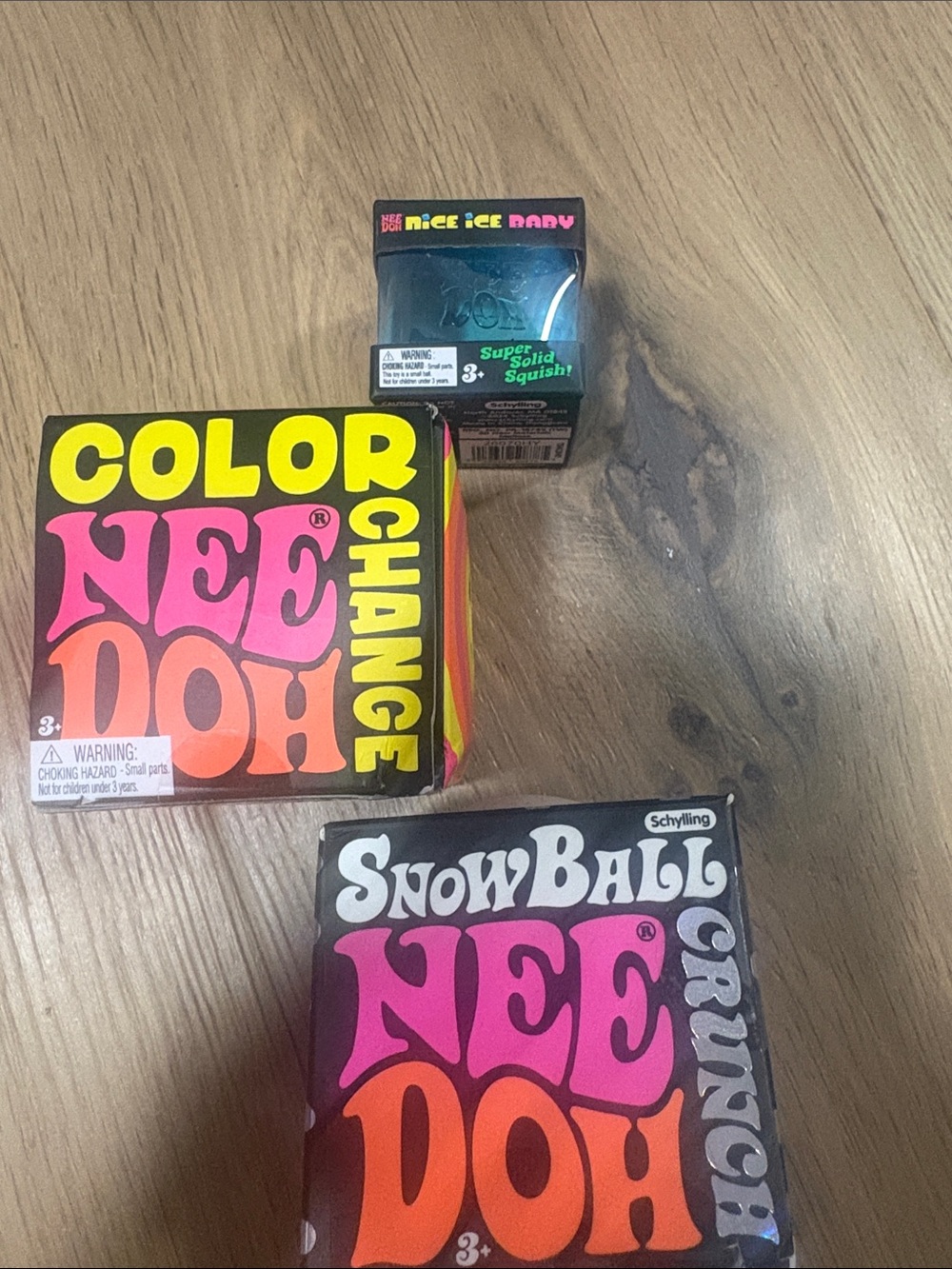 SnowBall Needoh, change Needoh & Nice ice blue. Genuine. Fast ship